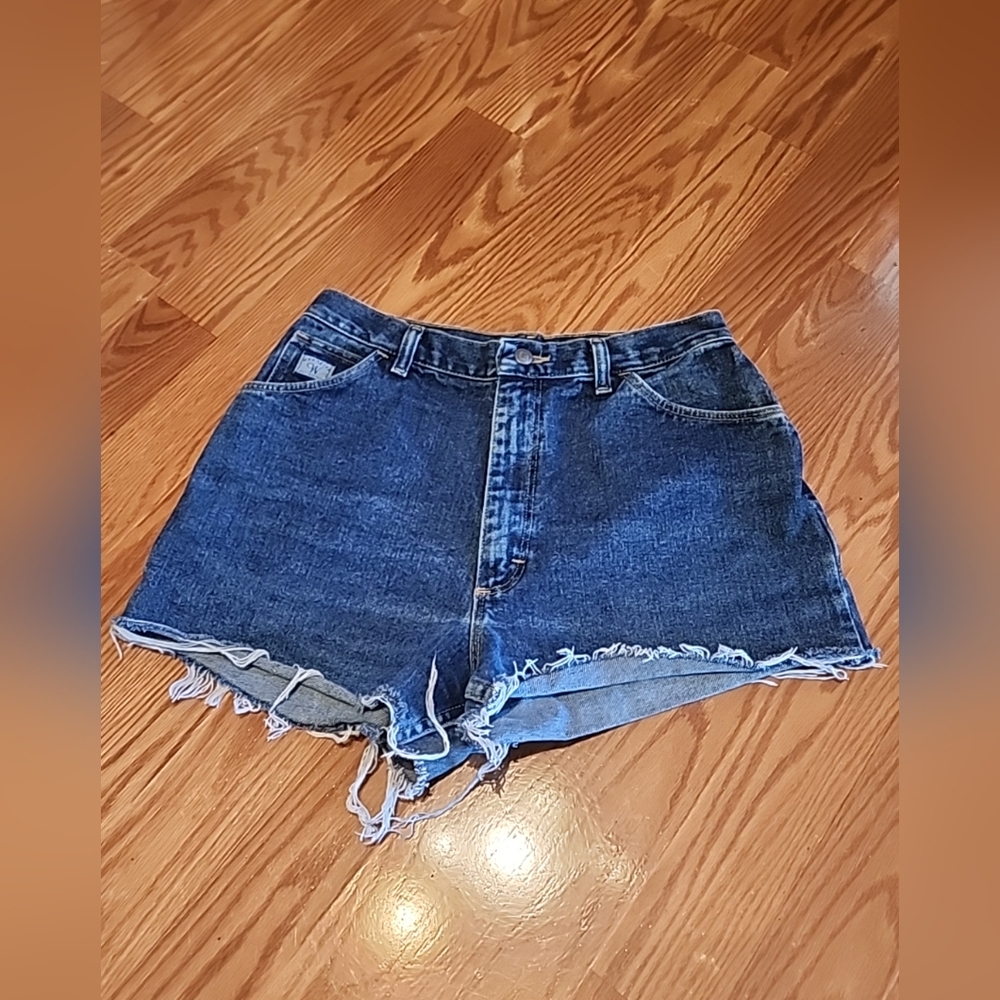 Y2K Wrangler Cutoffs shorts size 29 festival distressed high waisted